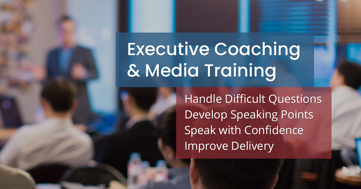 PR Media Training & Executive Coaching Services Bedford MA