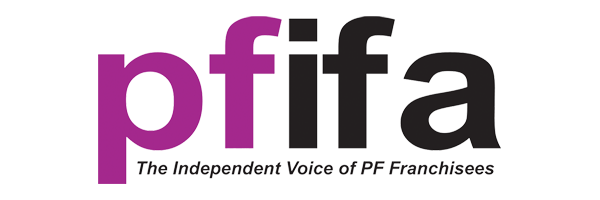 A photo of the PFIFA logo