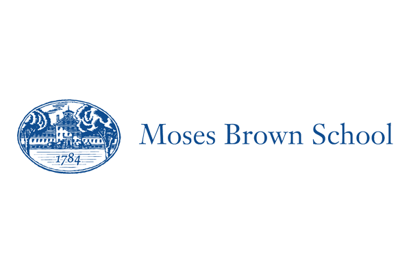 A photo of the Moses Brown School logo